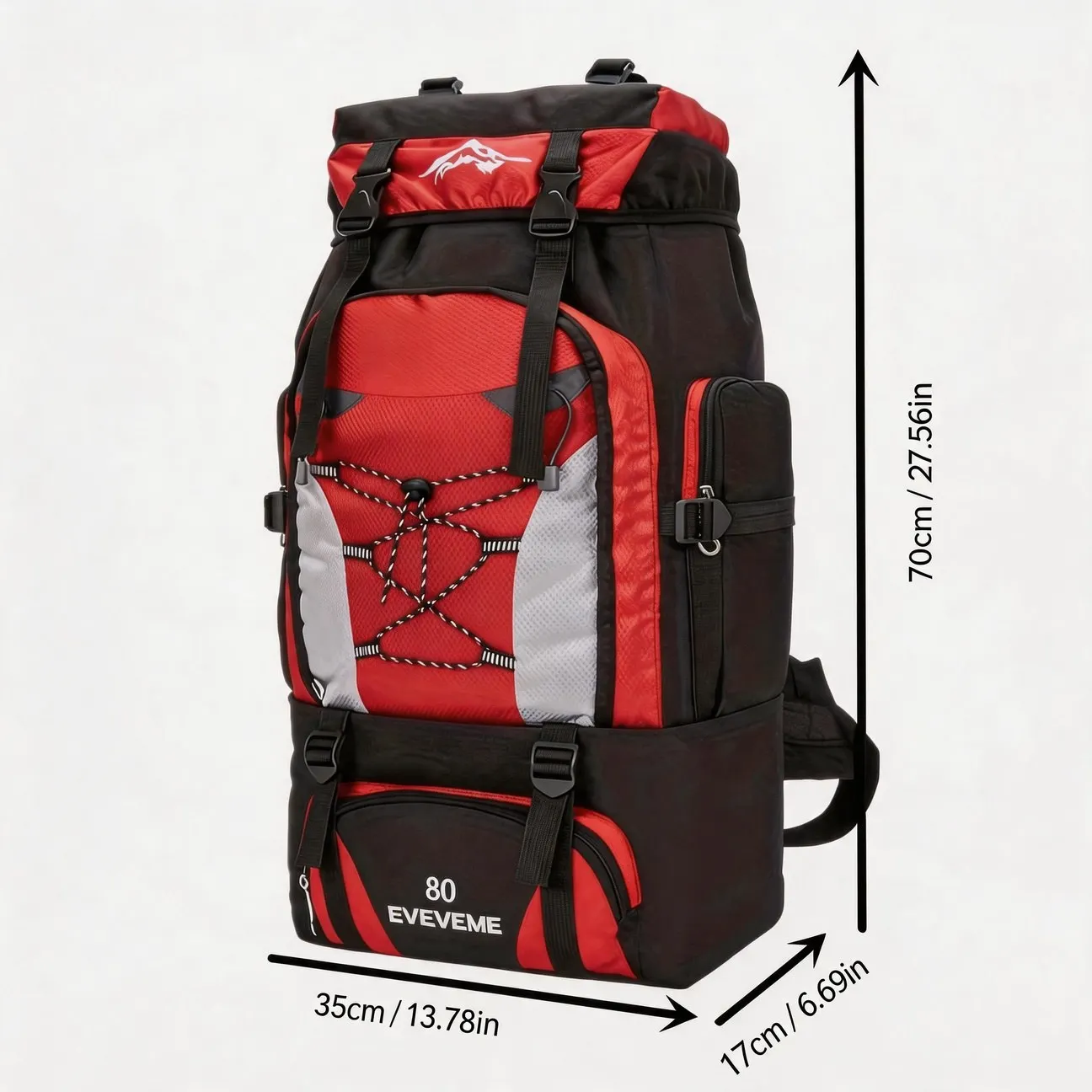 Pro Hiking Backpack Outdoor Mountaineering Camping for Picnic BBQ