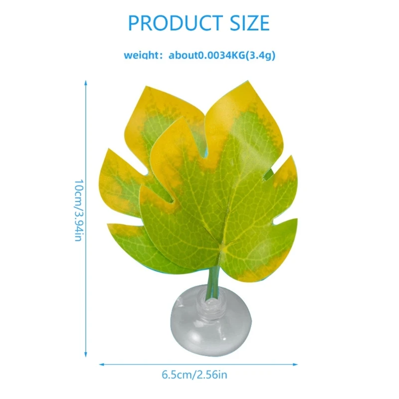 Fish Leaf Pad Hammock Bed for BettaFish Aquariums Plant Landscape Decorations