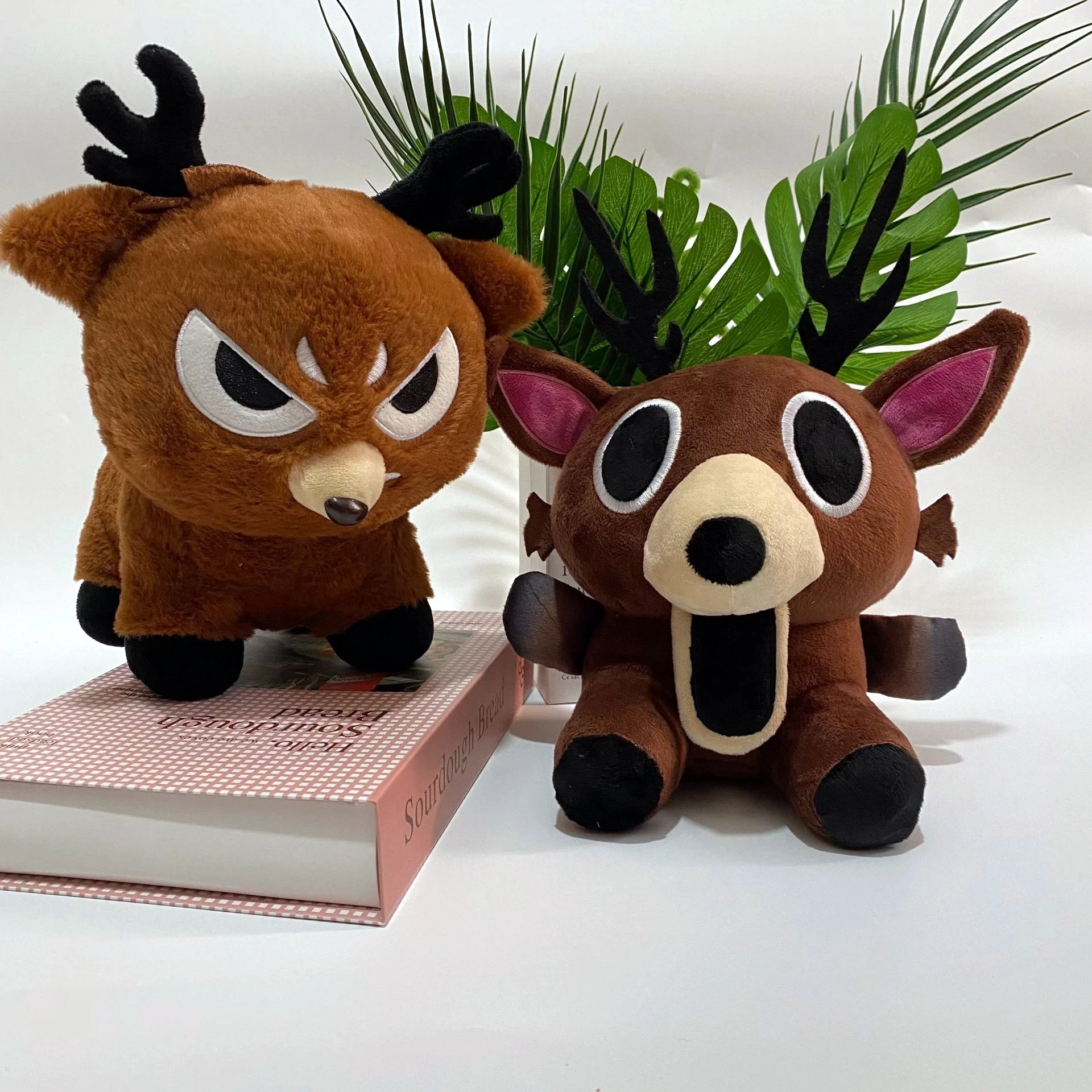 

Forest 99 Nights Cartoon Cute Plush Deer Toy Plush Funny Game Christmas Decoration Anime Peripheral Soft Deer Doll Birthday Gift