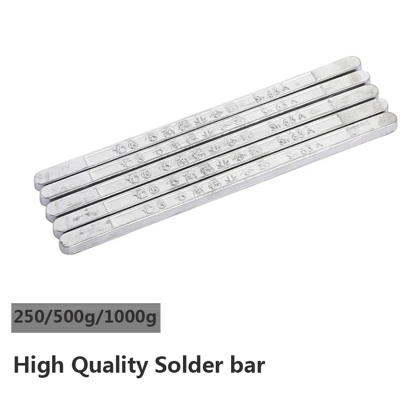 

High-purity solder bar 500g tin bar tin block low melting point high oxidation resistance 66A type lead-free tin bar