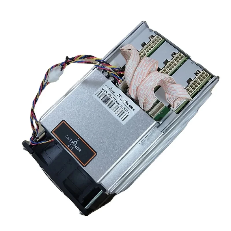 Bitmain Antminer Z11 135K Sol/s Asic Miner 1418W Equihash Zcash ZEC Miner Machine Include APW7 PSU All-in-One Mining Machine