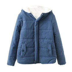 Women Hooded Jacket Coat Warm Winter Warm And Comfortable Cotton Clothing Designed For Women Korean Style