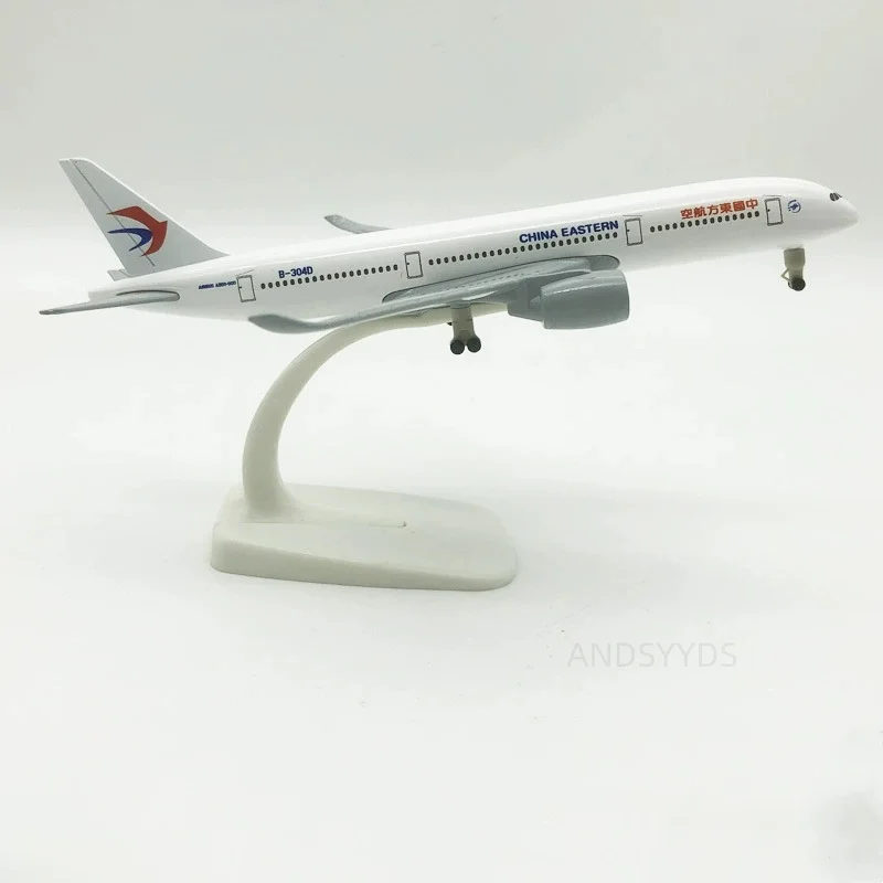 

boys toys Diecast Metal Alloy 20cm 1/400 Scale A350 China Eastern Plane Model With Airplane For Adult/Children Collection Gift