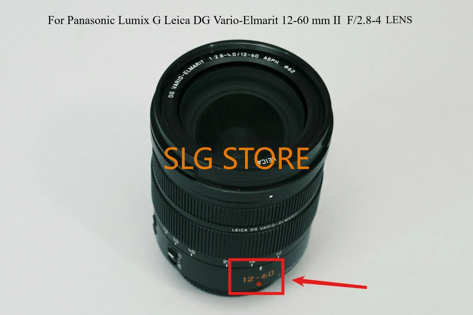 Original For Panasonic Lumix G Leica DG Vario-Elmarit 12-60mm 12-60 II F/2.8-4 Power OIS Rear Back seat mount  Barrel Ring Tube