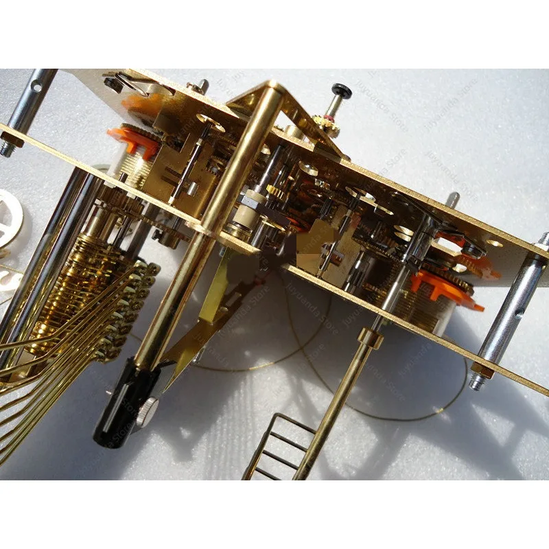 6-Inch 8-tone 12-tone Zipper, Zipper Rope Movement, All-copper Mechanical Music Timekeeping, Floor Clock Movement, Standing