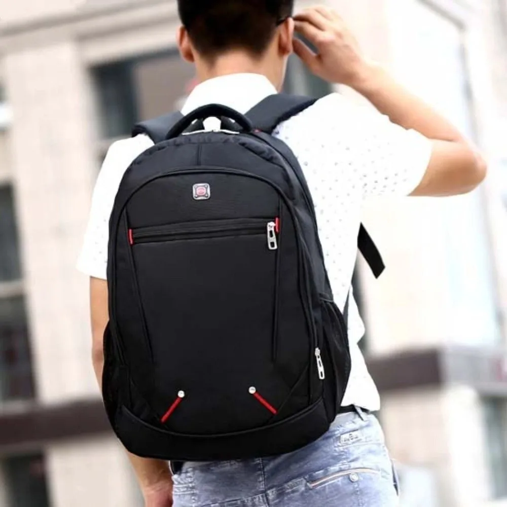 

Водонепроницаемые мужские большие рюкзаки, большая вместительная ткань Оксфорд, школьная сумка для студентов, износостойкий дорожный рюкзак с несколькими карманами