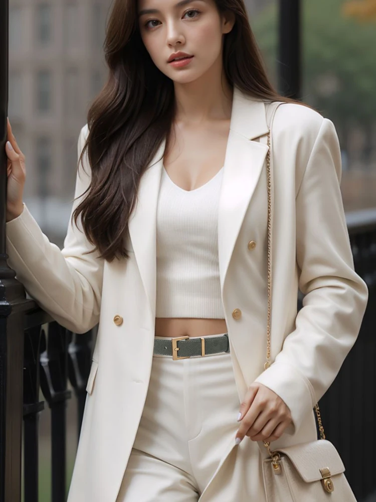 Trendiger Damen-Doppelgürtel aus echtem Leder, elegantes Rindsleder-Wildleder mit stilvoller quadratischer Legierungsschnalle, ideal für Kleider und Jeans – Detail 4