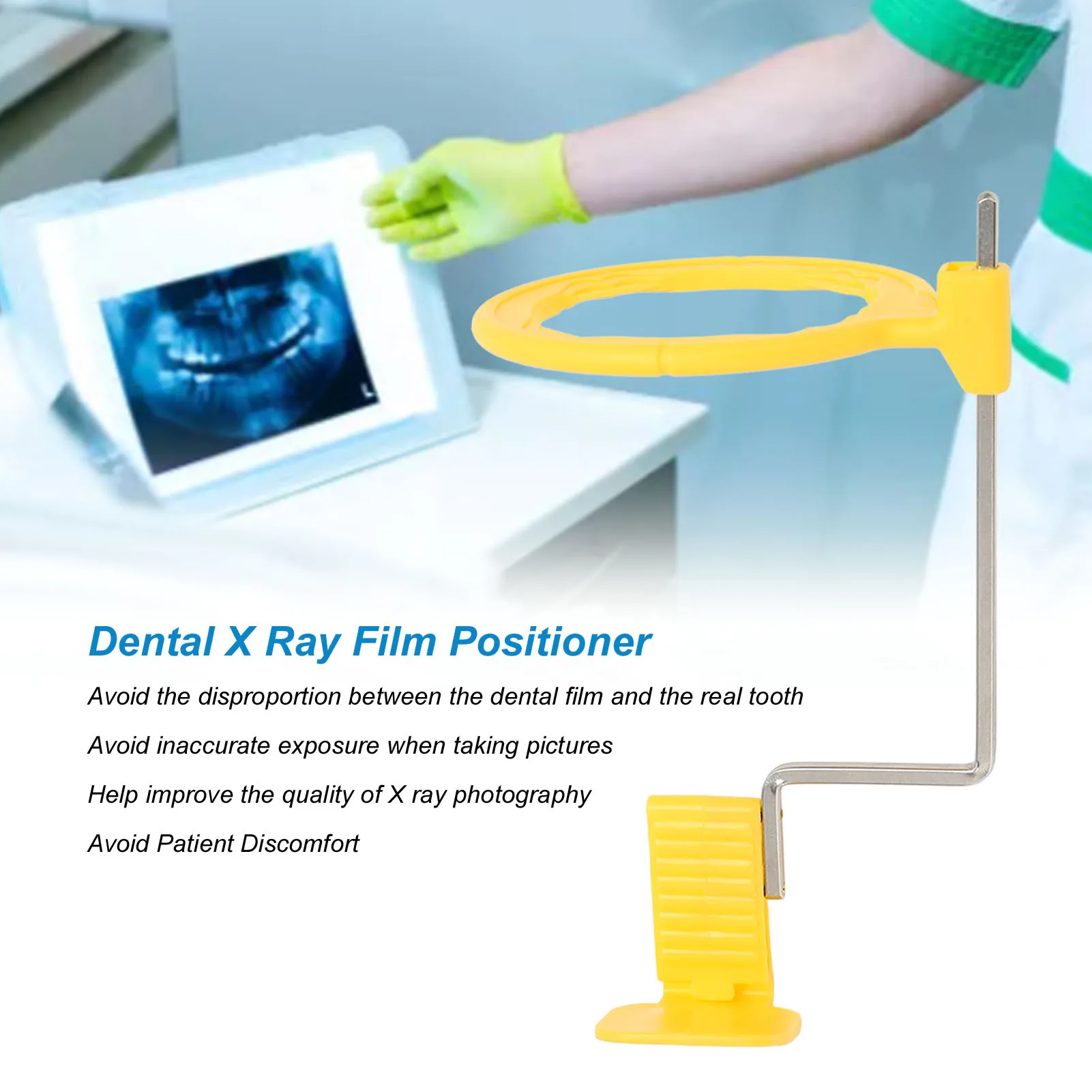 X Ray Film Positioner Dental Oral X Ray Film Positioning System Kit Professional Oral X Ray Film Positioner Holder for Dentist