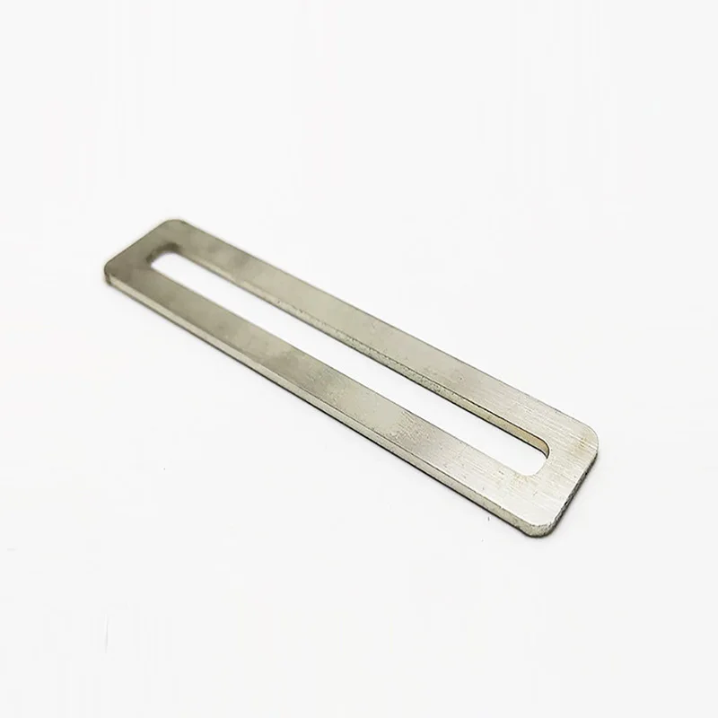 Wire Drawn Stainless Steel 3MM Thick Flat Corner Code One Line Iron Nickel Plated Corner Code Connector Hardware Accessories
