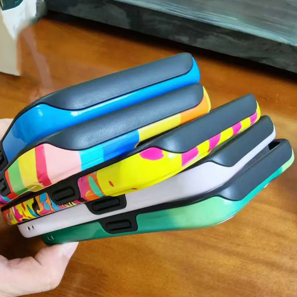 Etui na telefon iPhone 17 16 15 14 13 12 11 X XS XR XSMAX 7 8 Air Pro Max Plus Luksusowe dwuwarstwowe etui na tył — zdjęcie produktu 3