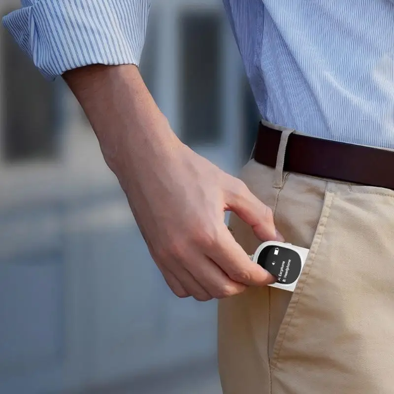 Wireless Bluetooth-compatible 5.3 Adapter Transmitter with Double Connection Capability for TV Car Home Auditory Systems 24BB