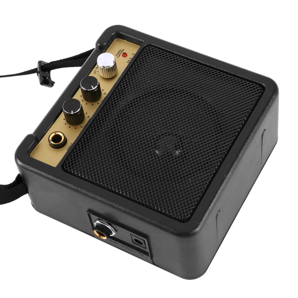 TOP Mini Guitar Amplifier Guitar Amp With Back Clip Speaker Guitar Accessories For Acoustic Electric Guitar Accessories Part