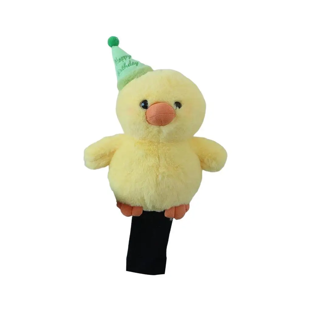 

Деревянный чехол для головы для гольфа, мягкий милый плюш для тренировок игроков на открытом воздухе