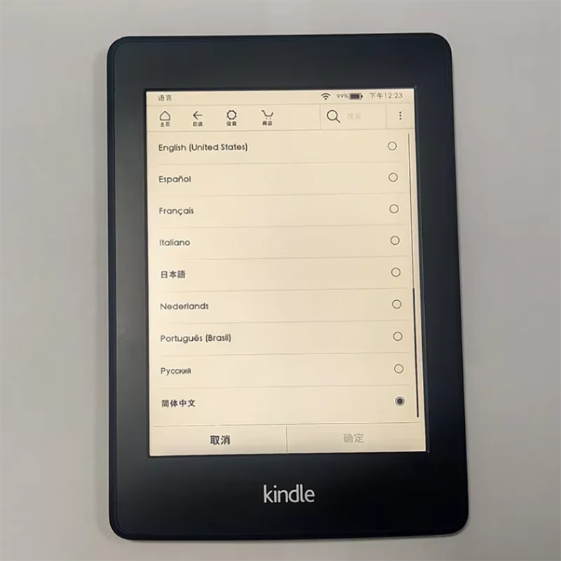 기존 Kindle 전자책 리더 6세대 8세대 E 잉크(백라이트 없음) 6인치 터치 스크린 전자 잉크