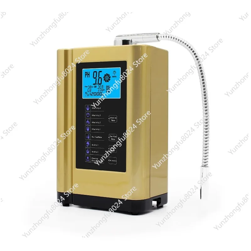

Alkaline Water Ionizer Hydrogen Generator Machine Purifier,Produces Ph 3.5-10.5 Alkaline Acid Water Water Filter System for Home