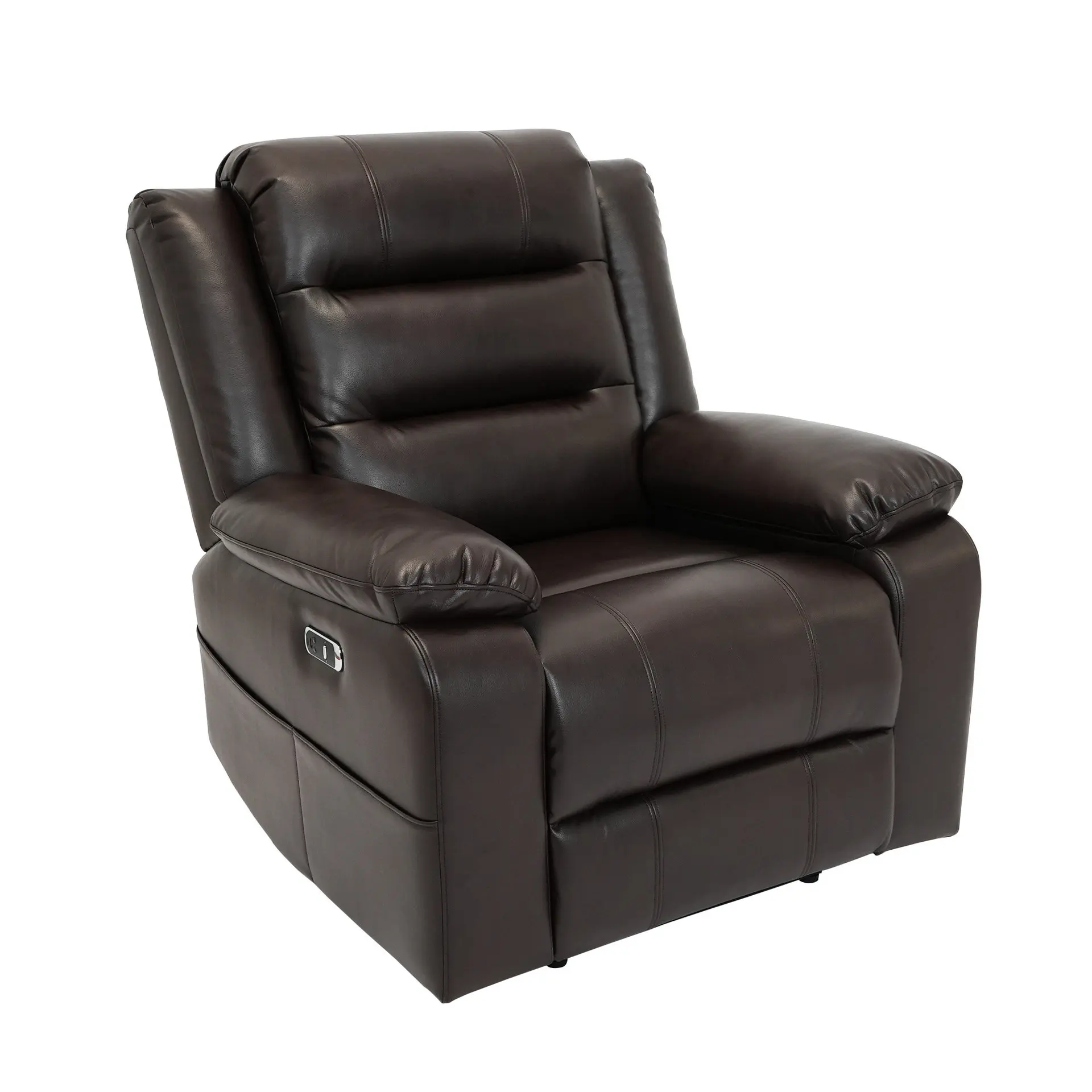 V-mounts Modern Minimalism Learning Assistance Station Electric Multi-Function PU Leather Sofa Lifting Function USB Interface