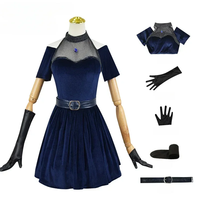 Anime Alien Stage Mizi Cosplay Costume Adult Women Dress Suit Halloween Uniform Party Outfit