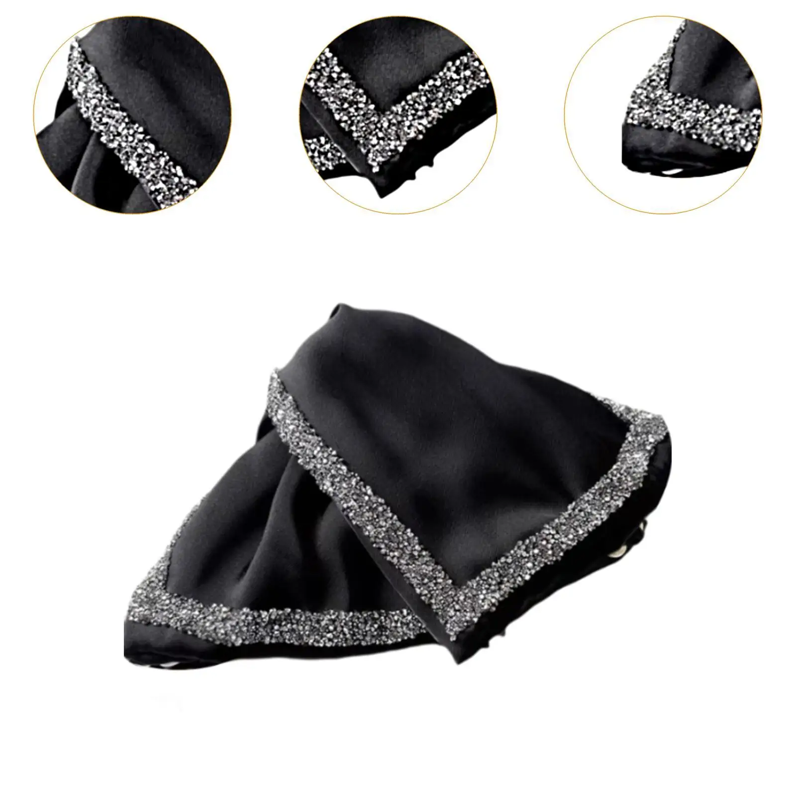 النساء مشبك شعر كليب أغطية الرأس موضة قبضة الشعر غطاء الرأس مشبك شعر مشبك شعر #5