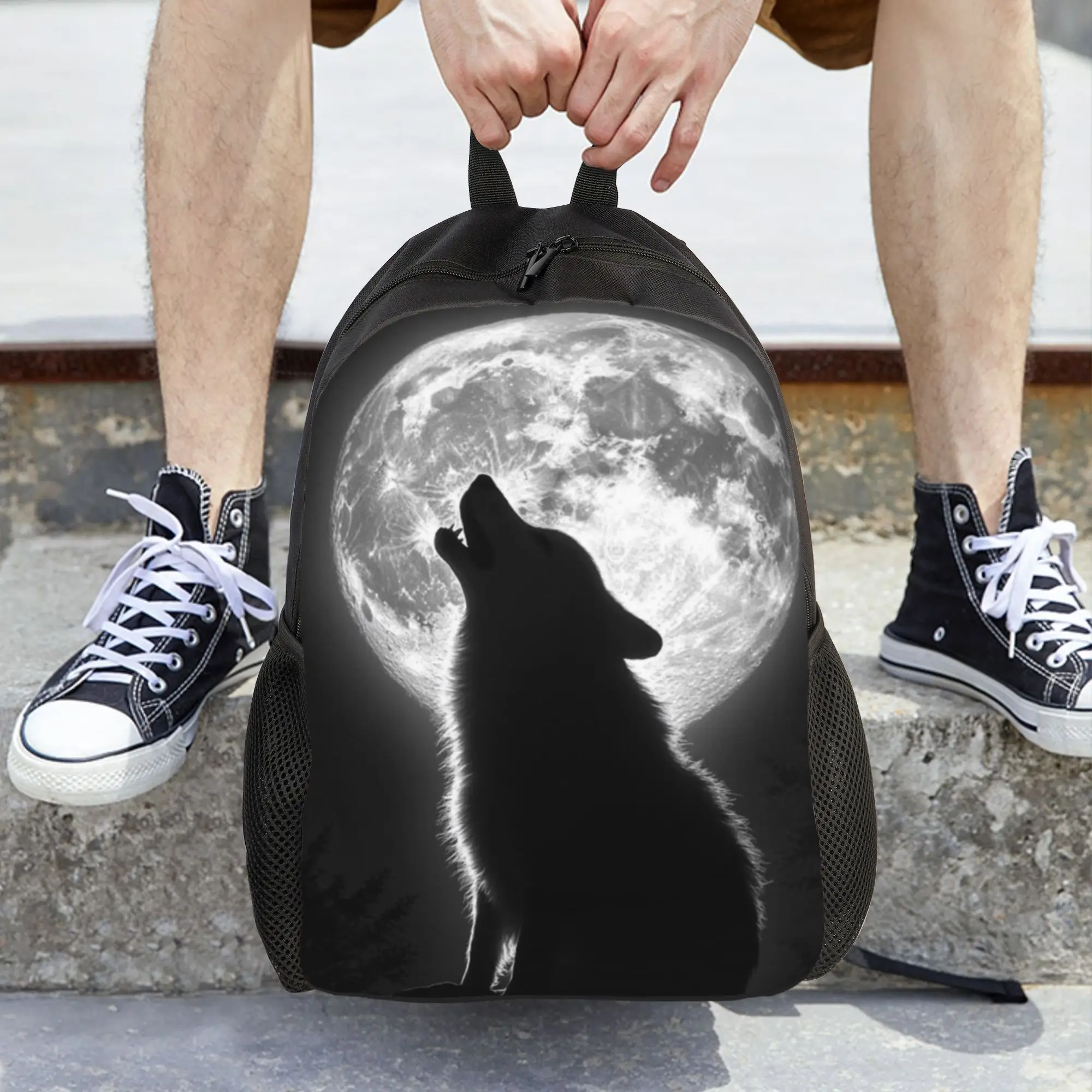 

Essential handbag items, the latest design of this year, Night Moon Wolf theme, the top choice for the back-to-school season
