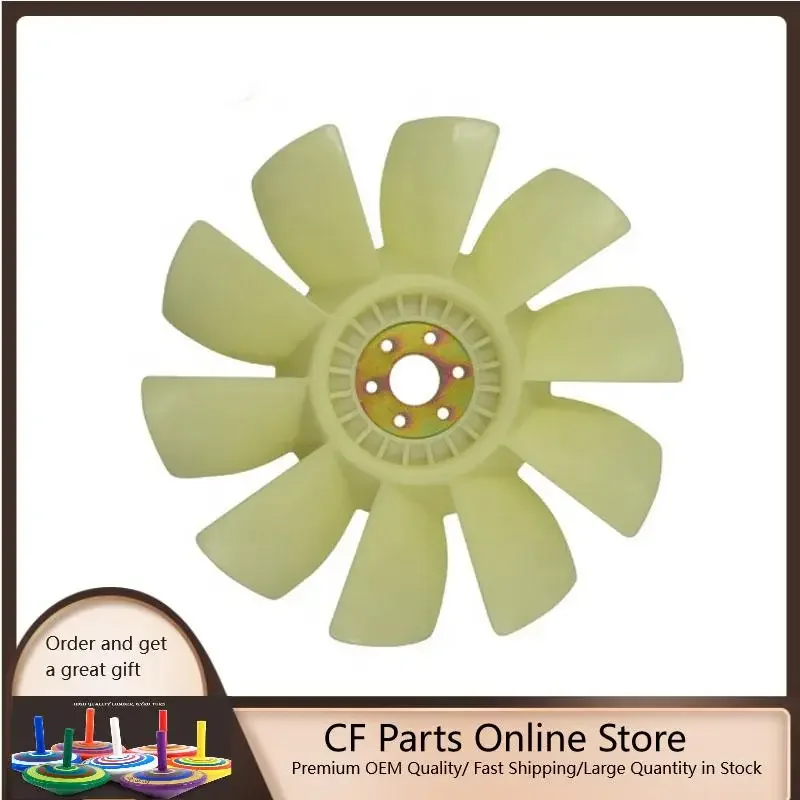 600-625-6620 6D600-625-7550 Fan Blade for 4D102 Engine PC200-5 Excavator