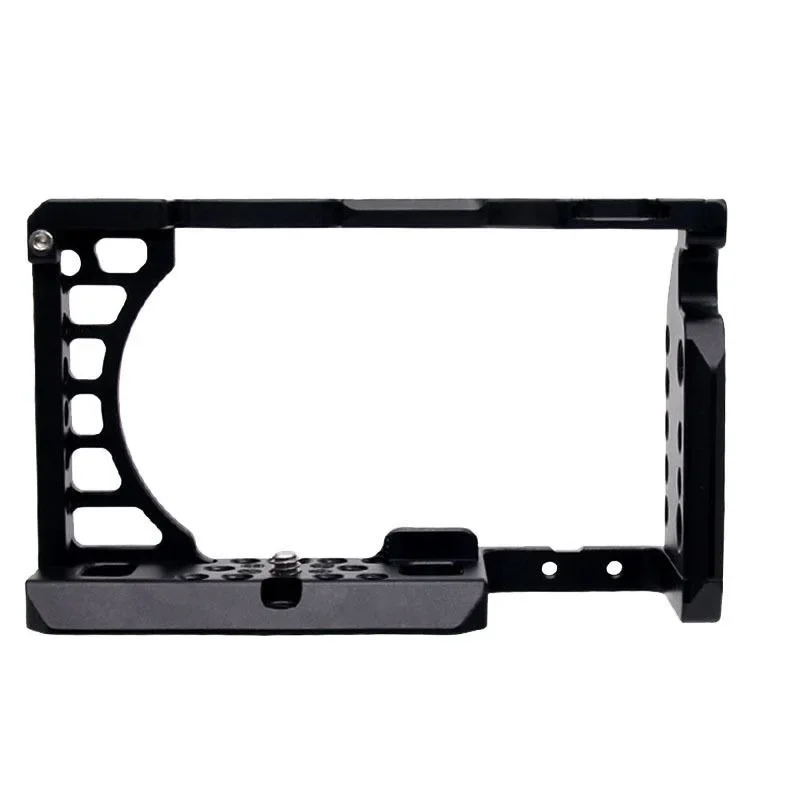 A6100 A6300 A6400 A6500 Camera Cage for Sony A6000 Accessory Vlog Case Handheld Bracket Cold Shoe Mic LED Light Mount Video Rig