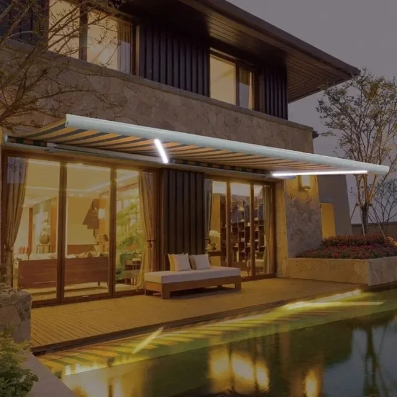 Store Banne Retractable Sunshade Remote Control Awning