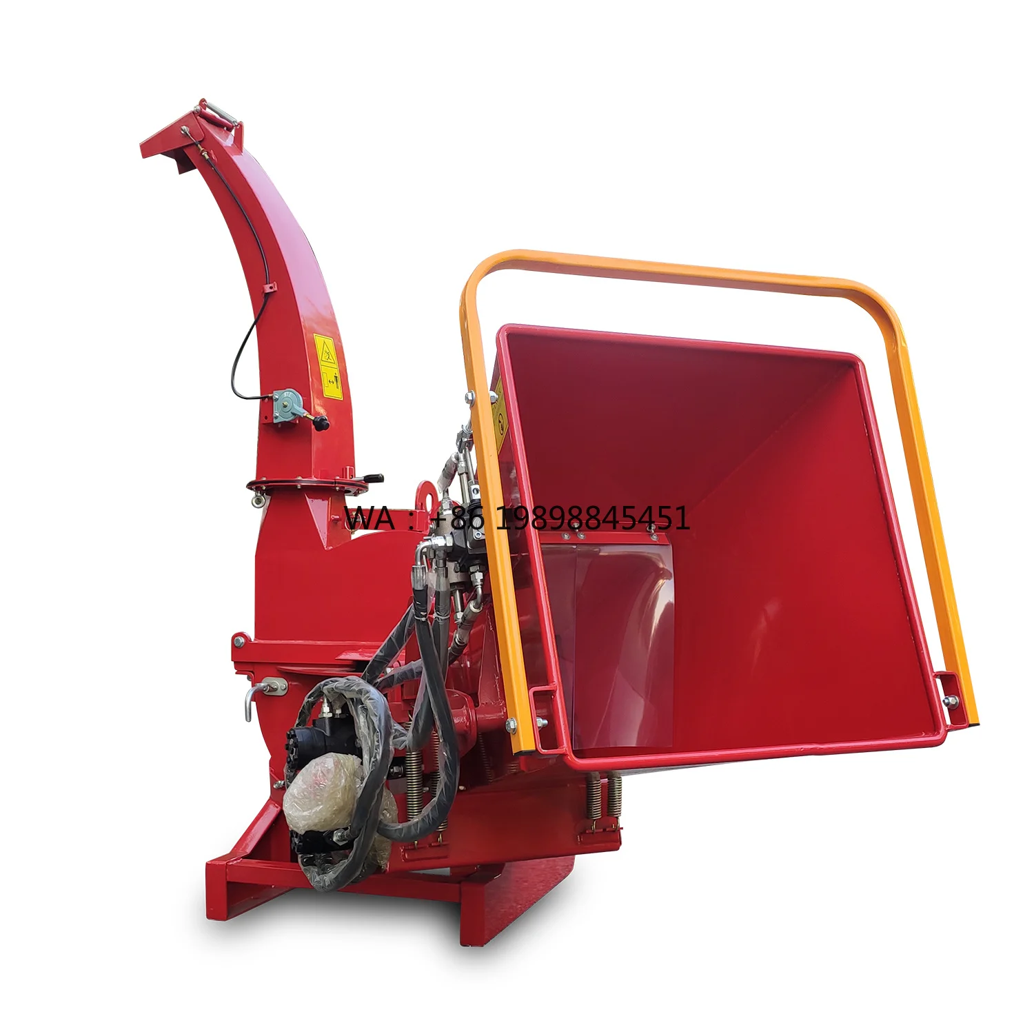 Hydraulic Wood Chipper Shredder Garden Branch Crusher China Factory Price Forestry BX62R Tractor Pto