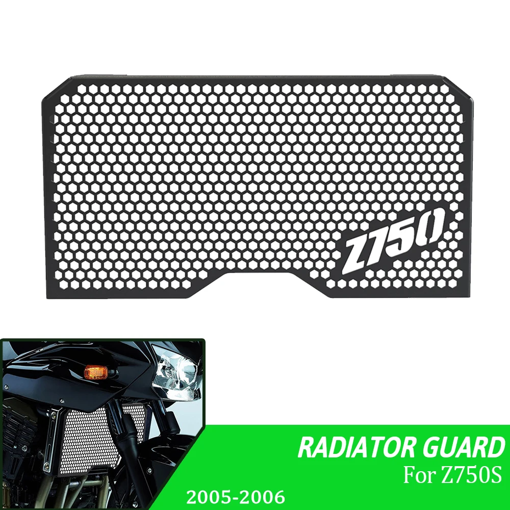 

Motorcycle Radiator Guard Grille Cover Protector Protective Grill For Kawasaki Z750S Z 750S 2005 2006 2007 2008 2009 2010 2011
