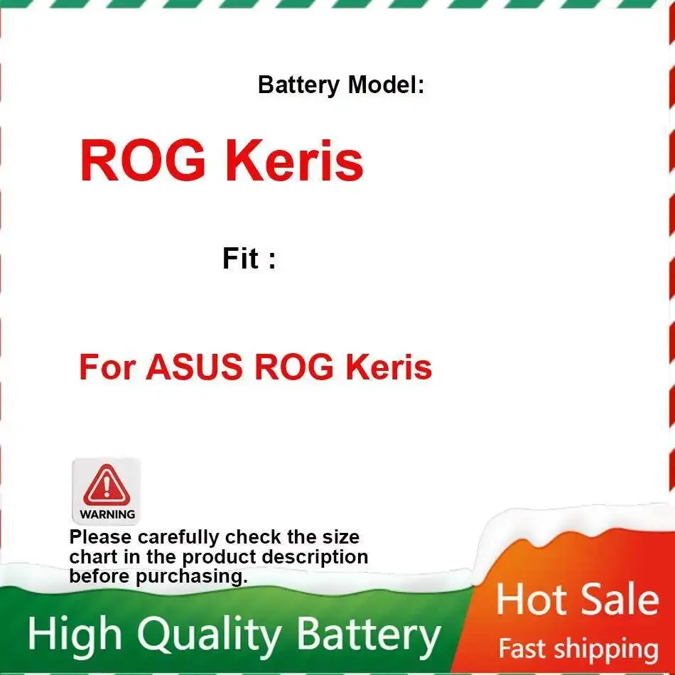 

Прочный аккумулятор для игровой мыши Asus Rog Keris с быстрой зарядкой, 900 мАч