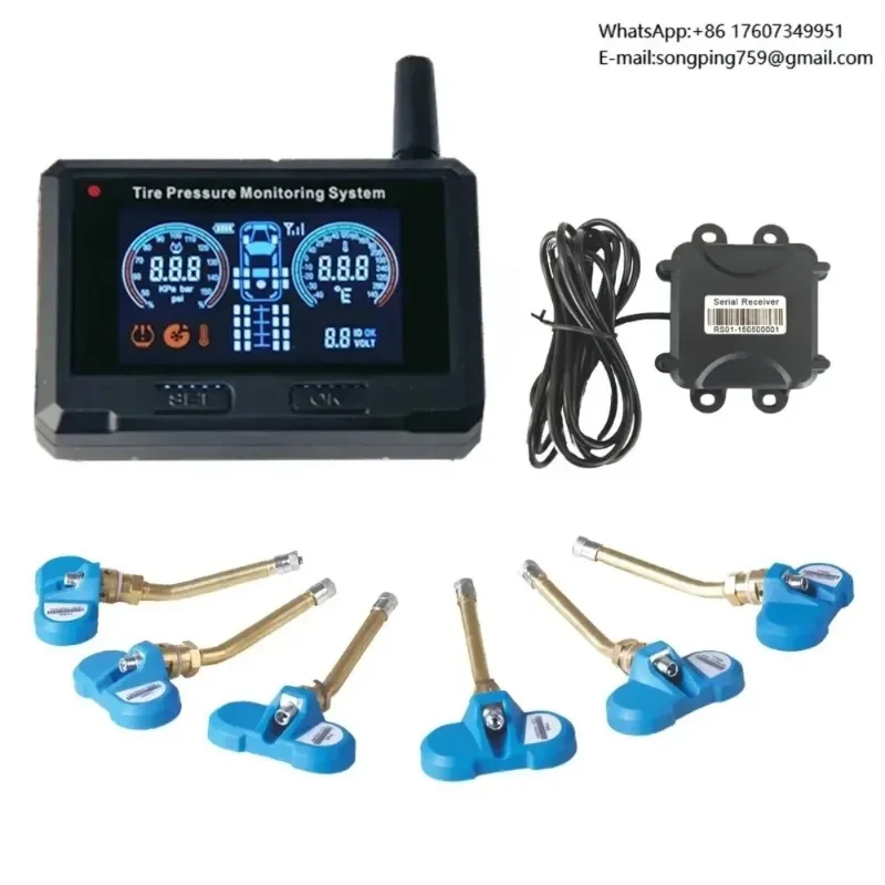 Big Truck Tpms Sensor Tire  Pressure Monitoring System Wheel Solar Track6 Universal Tpms Sensor