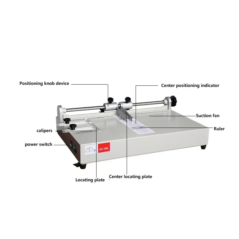 Electric DC-100L Hardcover Book Case Maker (A4 Format) – Suitable for Photo Albums, Menus, and Hardcover Books