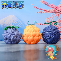 One Piece Large Size Devil Fruit Figure 1/1 Flame-Flame Fruit Ace Cosplay Stage Props Luffy Gum-Gum Fruit Handmade Model Toys