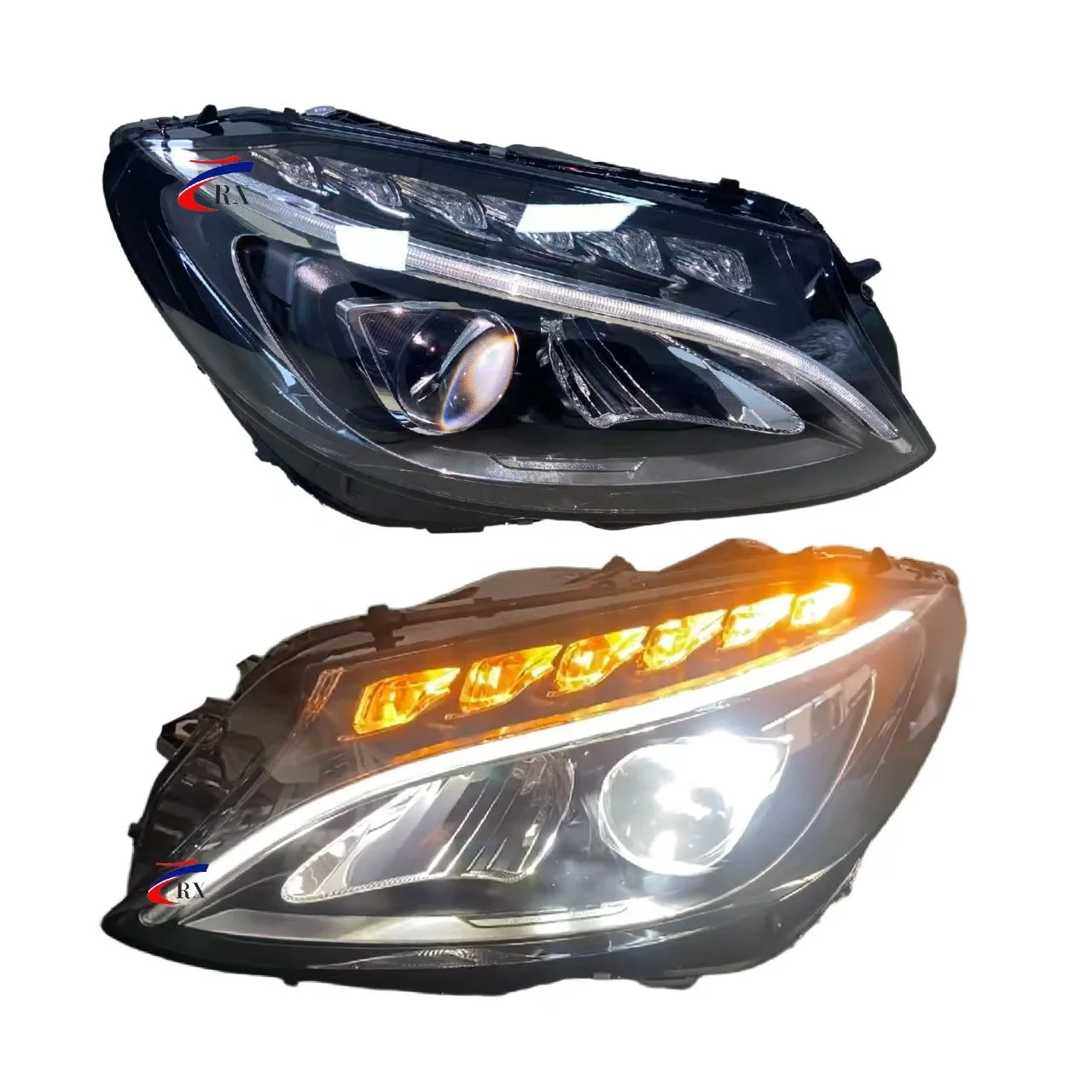 

LED Headlight for Mercedes-benz C Class C205 W205 2014-2018 Automotive Lighting System C200 C260 C300 C180 Car Front Headlamp