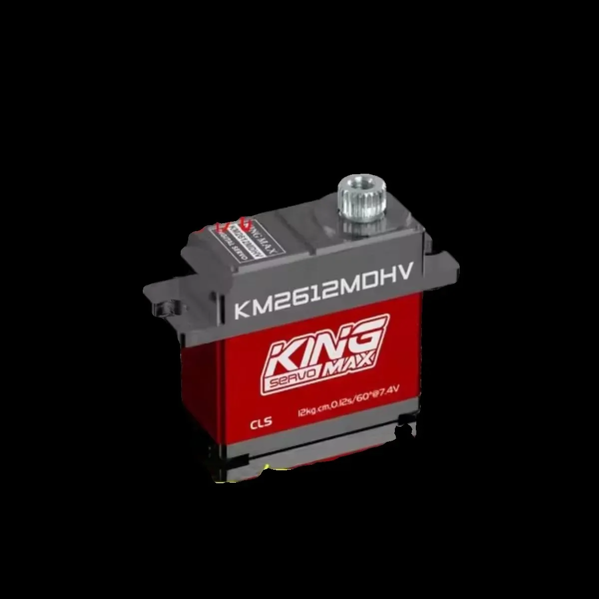 Kingmax High-voltage Digital Metal Gear All-aluminum 17g Servo KM2612MDHV for 12kg Large-torque Aircraft