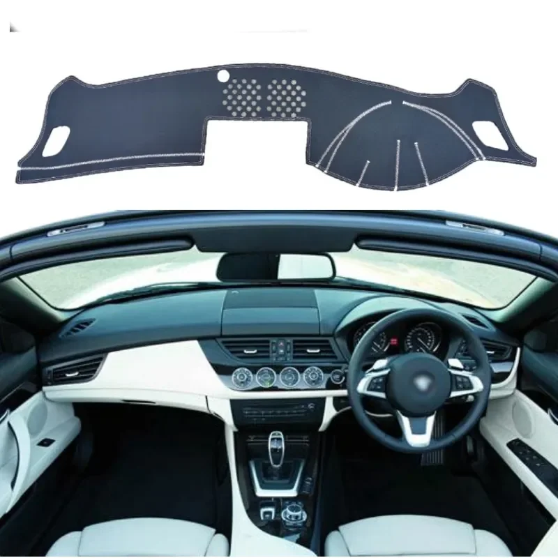 For BMW Z4 E85 E86 Central Control Dashboard Dark Matte Sunshade Interior Decoration Car Accessories