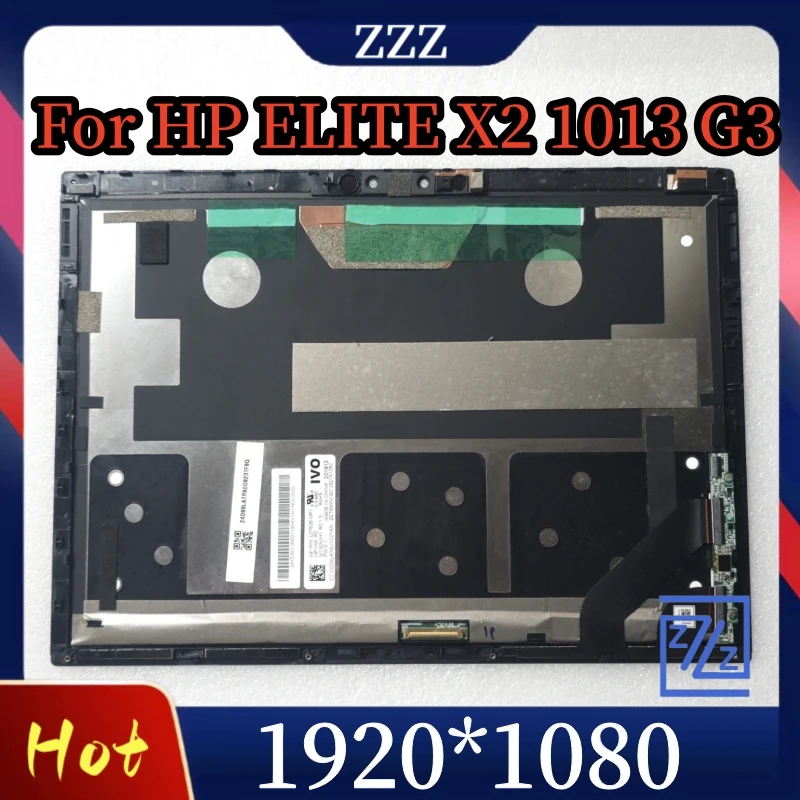 Imagem -03 - Polegada para hp Elite x2 1013 g3 Display Touch Screen Digitizer Assembly com Frame Substituição Qhd L31886001 13