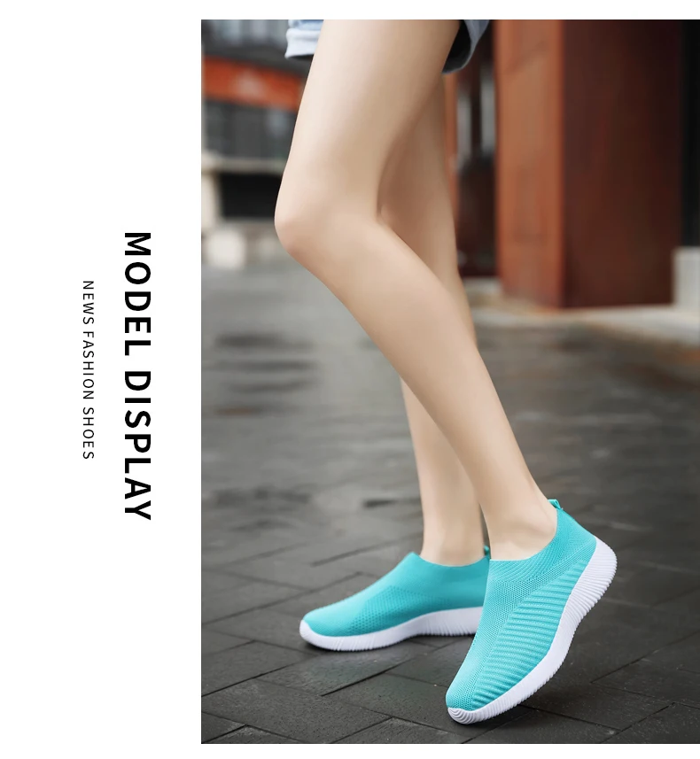 02Zapatillas de deporte de malla transpirable de colores mezclados, zapatos deportivos informales cómodos, desodorante ligero de moda