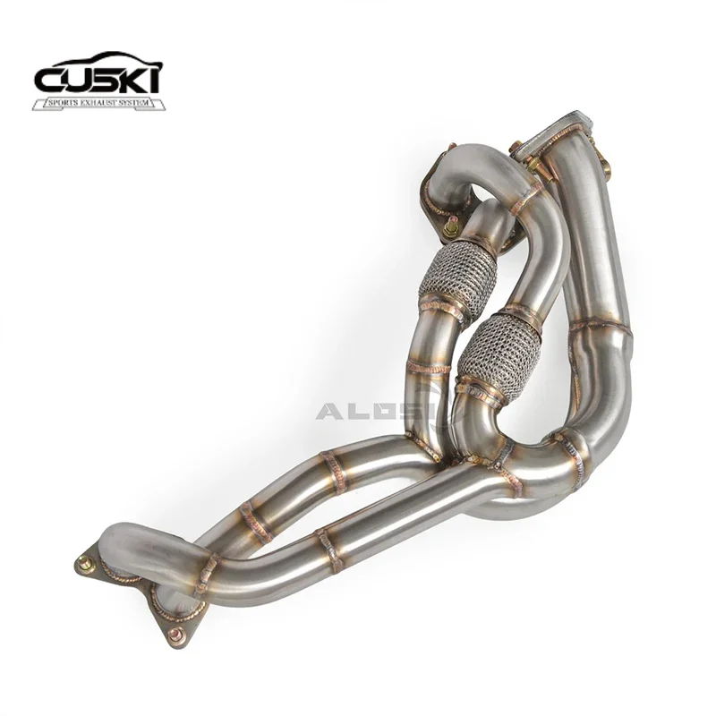 

Глушитель прямого выпускного коллектора из нержавеющей стали, подходящий для модификации автомобильного выхлопного коллектора Toyota GT86 GR86 86 2.4 2020-2024