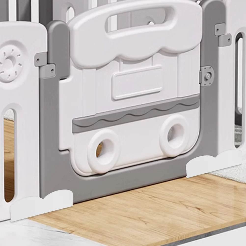 2 pezzi clip stabilizzatrici per box antiscivolo pinze da pavimento affidabili per box per bambini parti di ricambio robuste da viaggio