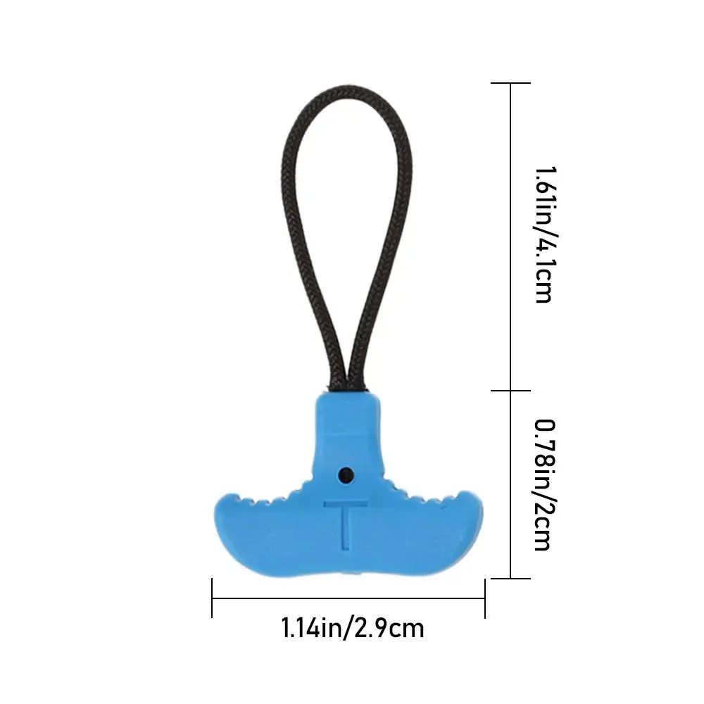 5Pcs T Shape Zipper Pulls Zipper Puller Replacement For Clothing Zip Fixer For Travel Bag Suitcase Backpack Zipper Pu