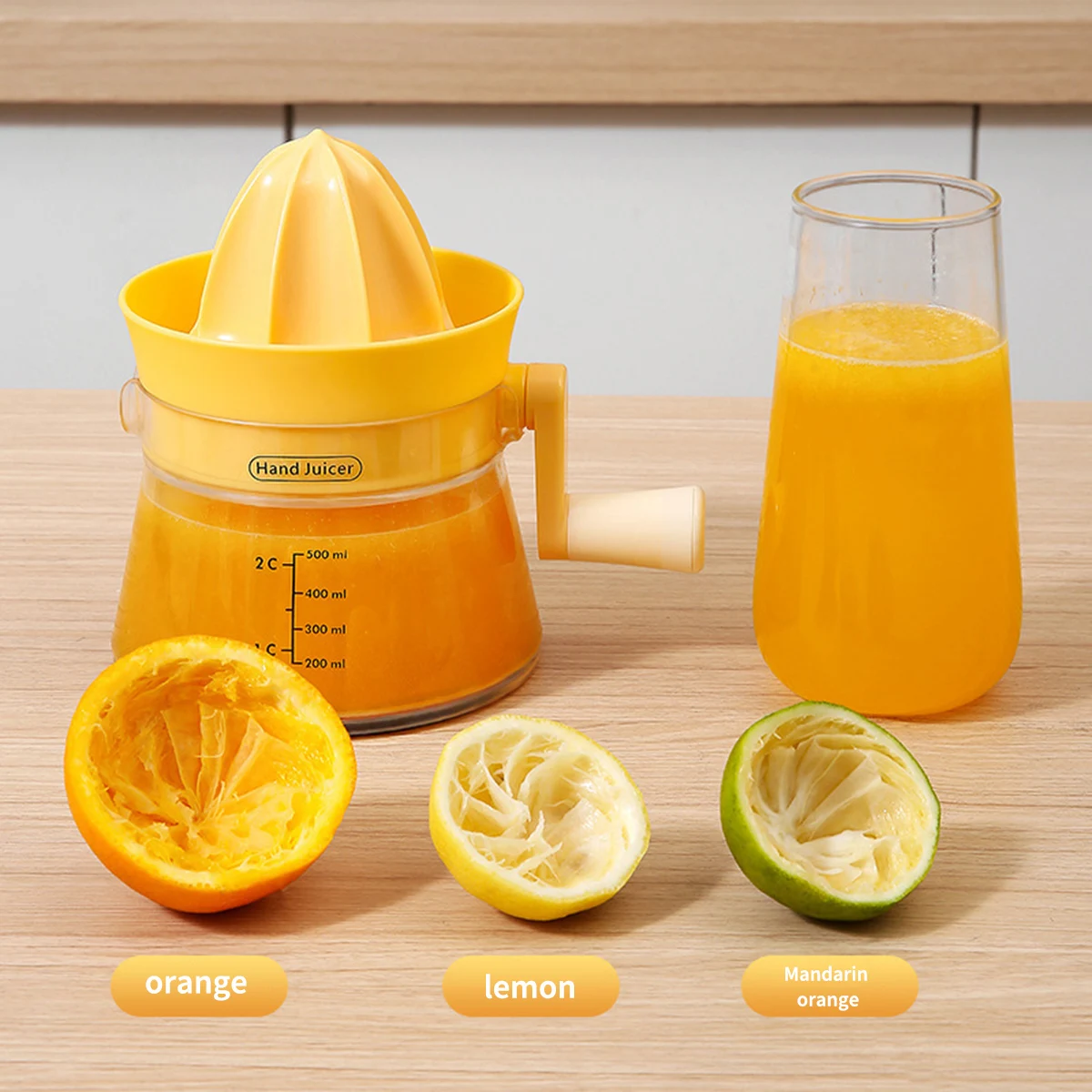 New Multifunctional Manual Juicer For Household Small Orange Lemon Clip Manual Juicer Divine Tool For Fruit Residue Separator