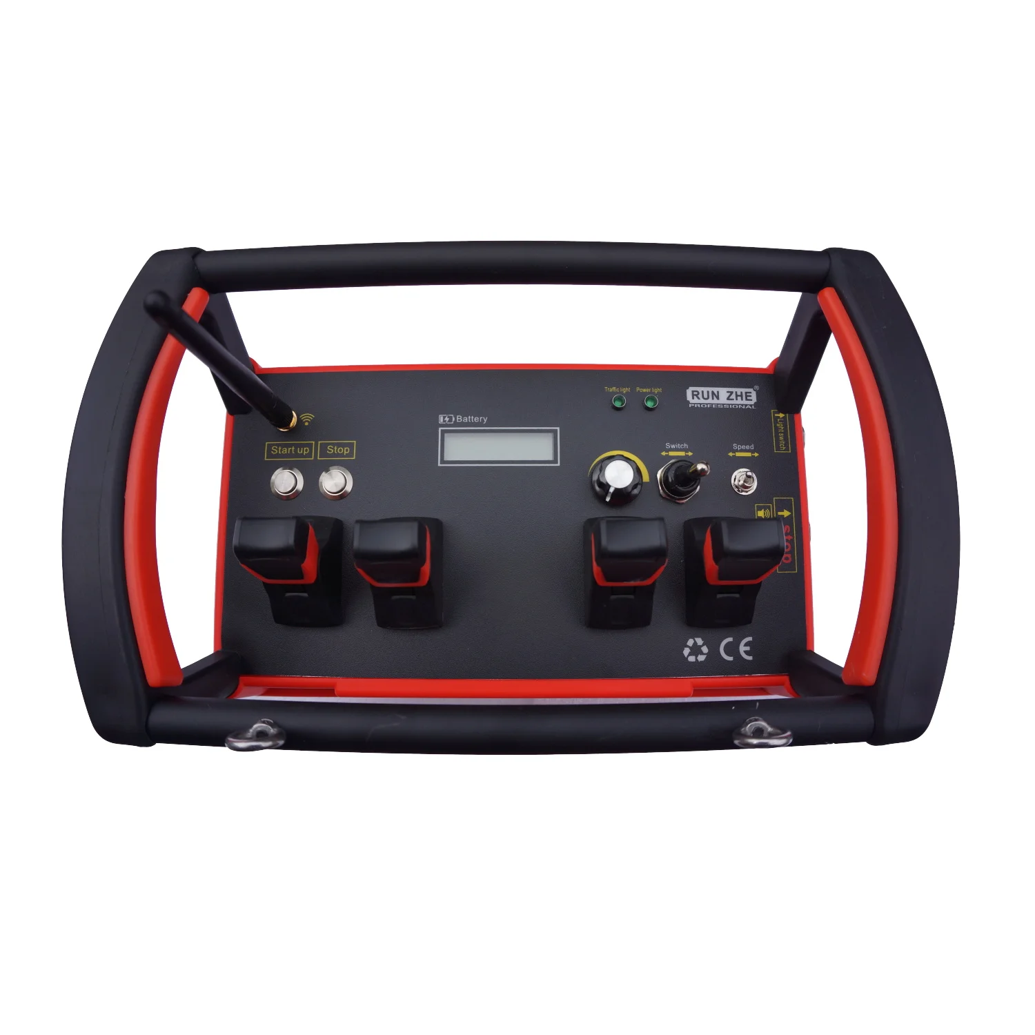 

RUNZHEI 2025 New 12V/24V 4-Joint Wireless Proportional Remote Control Kit for Truck Cranes