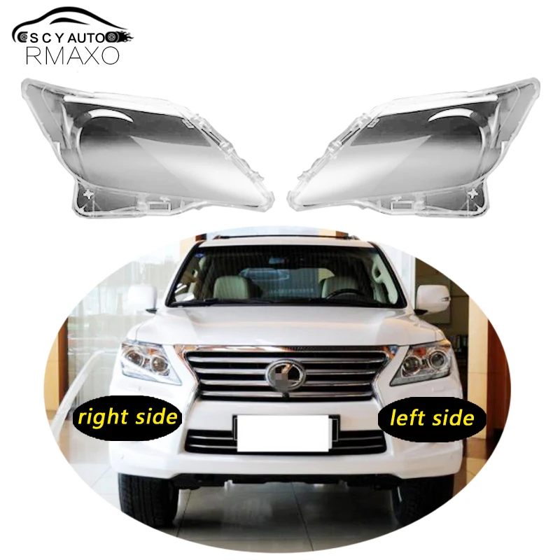 Use For Lexus LX570 2012-2015 LX 470 Transparent Headlamp Cover Lamp Shade Front Headlight Shell Lampshade Lens shell