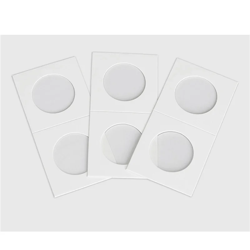 

EDT-150PCS Square Cardboard Coin Holders Coin Supplies Coin Album Collection Lighthouse Stamp Coin Holders Cover Case