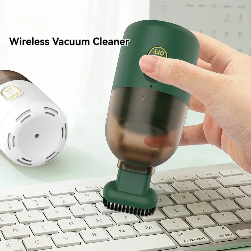 

Cross-border New Vacuum Cleaner Mini Desktop Small Rechargeable Usb Student Desk Keyboard Cleaning Big Suction Machine