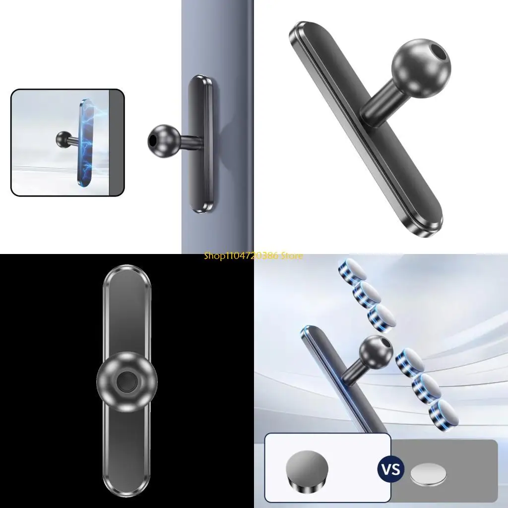 

K0EA 17mm Ball Head Base with 1/4in Thread Long Strips Phone Mount Adapter