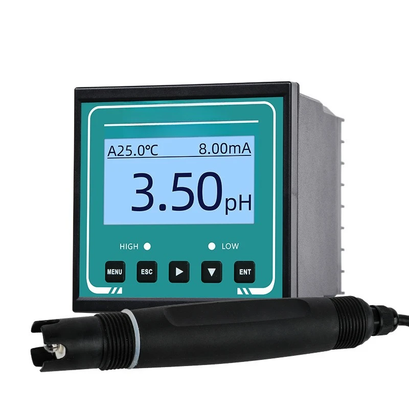 

Online pH controller, industrial wastewater treatment, pH value tester orp electrode sensor pH meter