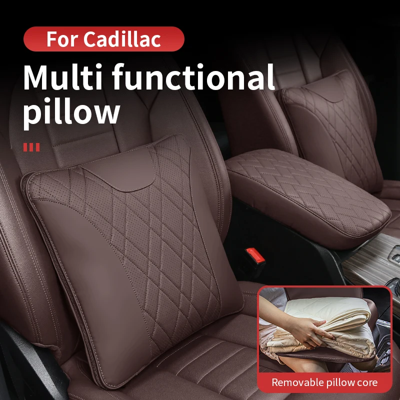 

For Cadillac XTS LYRIQ Optiq Escalade IQ Vistiq CTS Coupe XLR Escalade Removable Multi functional Pillow And Thin Quilt 2-in-1