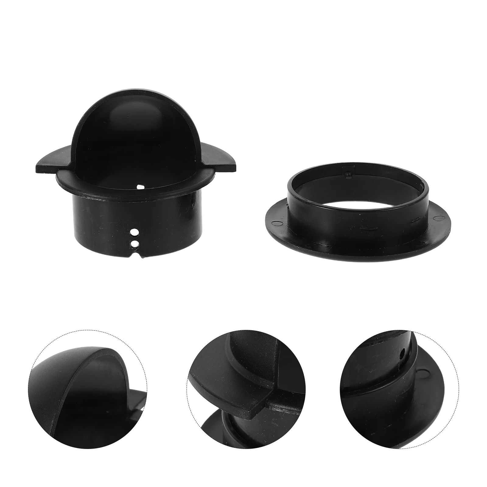 

Football Table Goal Set Foosball Entry Cup Metal Operation Dish Parts Replacement Plastic