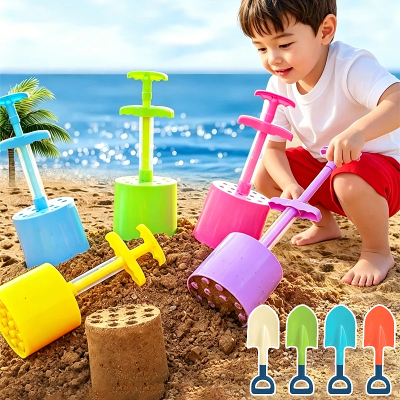 Beach Sand Molds Set Shovel Castle Wall Honeycomb Brick Maker Sandbox Water Play Summer Outdoor Toy Gift
